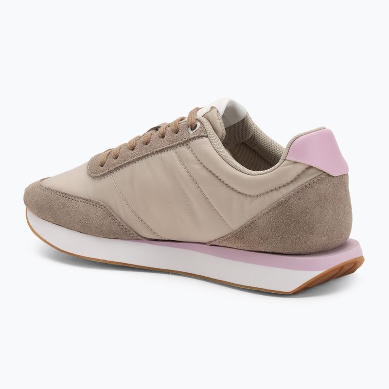 Moteriški batai Calvin Klein YW0YW01990 Retro Runner Lace Up Nylon MG chateau/taupe/fragrant lilac 3