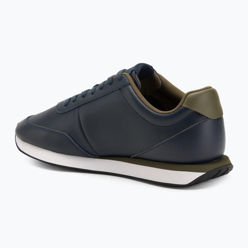 Vyriški batai Calvin Klein YM0YM01355 Retro Runner Essential Leather navy/capers 3