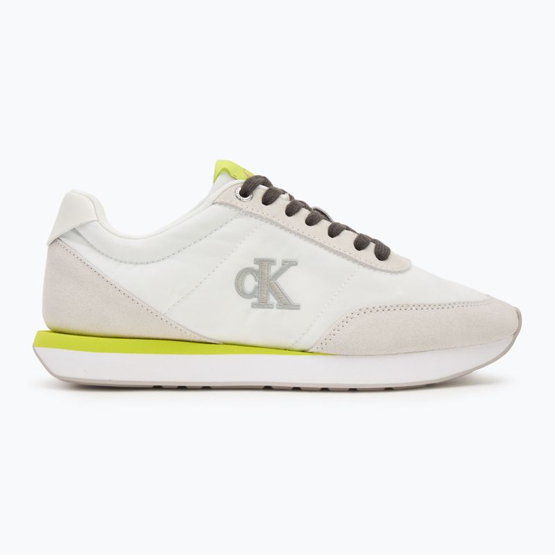 Moteriški batai Calvin Klein YW0YW01990 Retro Runner Lace Up Nylon MG White/Evening Primrose/Lily White 2