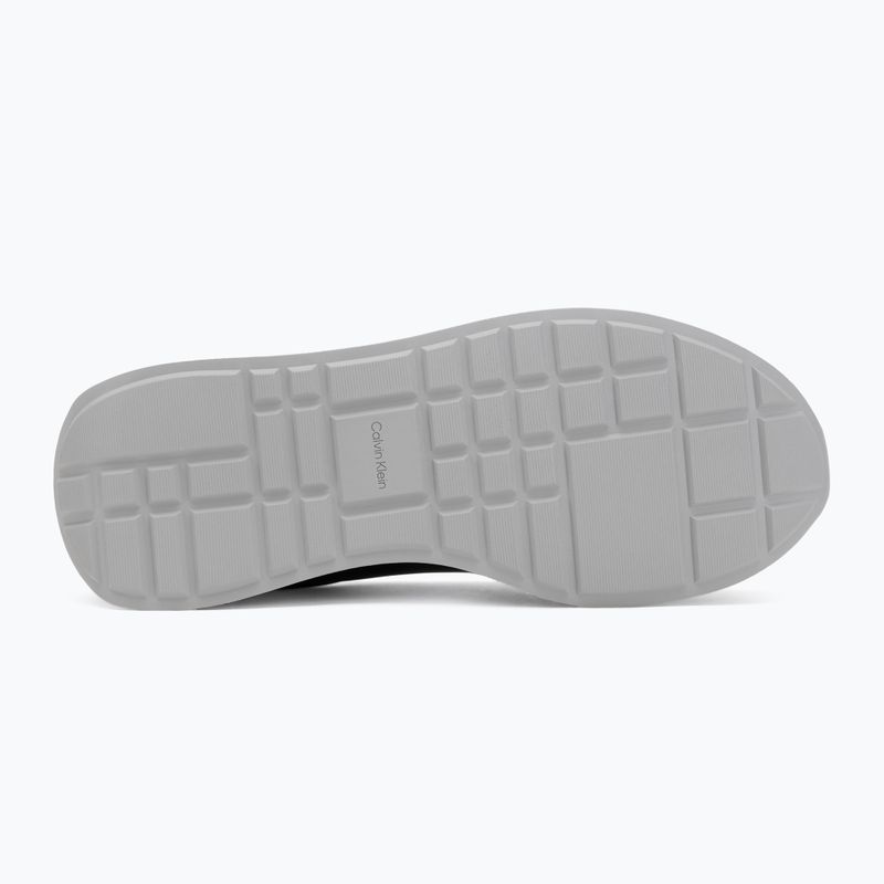 Moteriški batai Calvin Klein YW0YW01942 Retro Runner Lace Up Leather MG black/formal gray 4