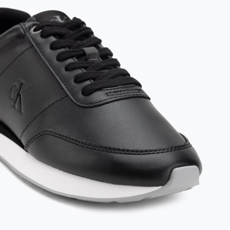 Moteriški batai Calvin Klein YW0YW01942 Retro Runner Lace Up Leather MG black/formal gray 7