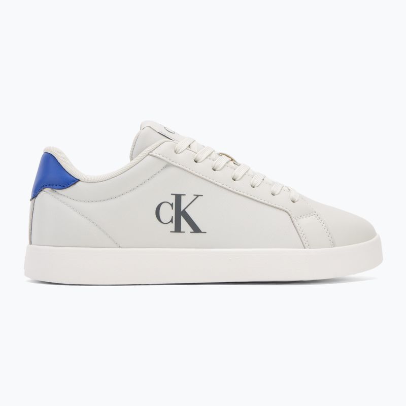 Vyriški batai Calvin Klein YM0YM01213 3 Cupsole PU lily white/purple blue 2