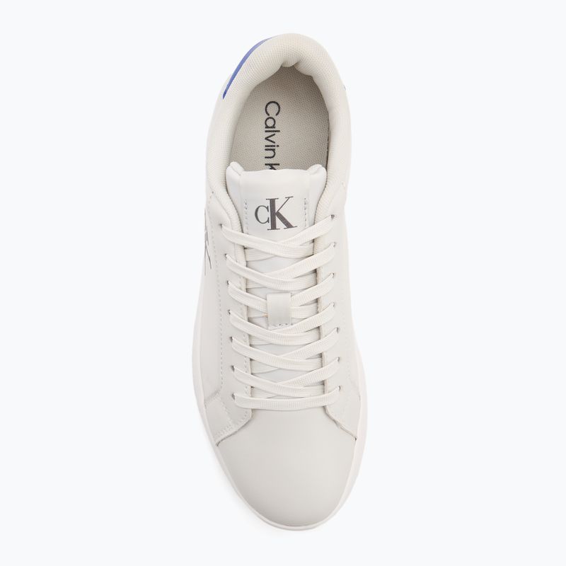 Vyriški batai Calvin Klein YM0YM01213 3 Cupsole PU lily white/purple blue 5