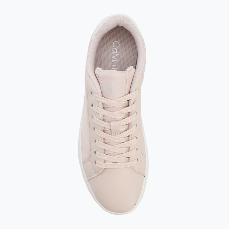 Moteriški batai Calvin Klein YW0YW01781 3 Cupsole Laceup PU MG crystal grey/lily white 5