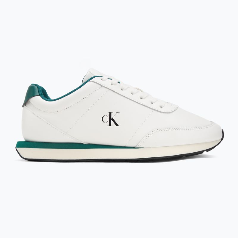 Vyriški batai Calvin Klein YM0YM01355 Retro Runner Essential Leather bright white/galapagos 2