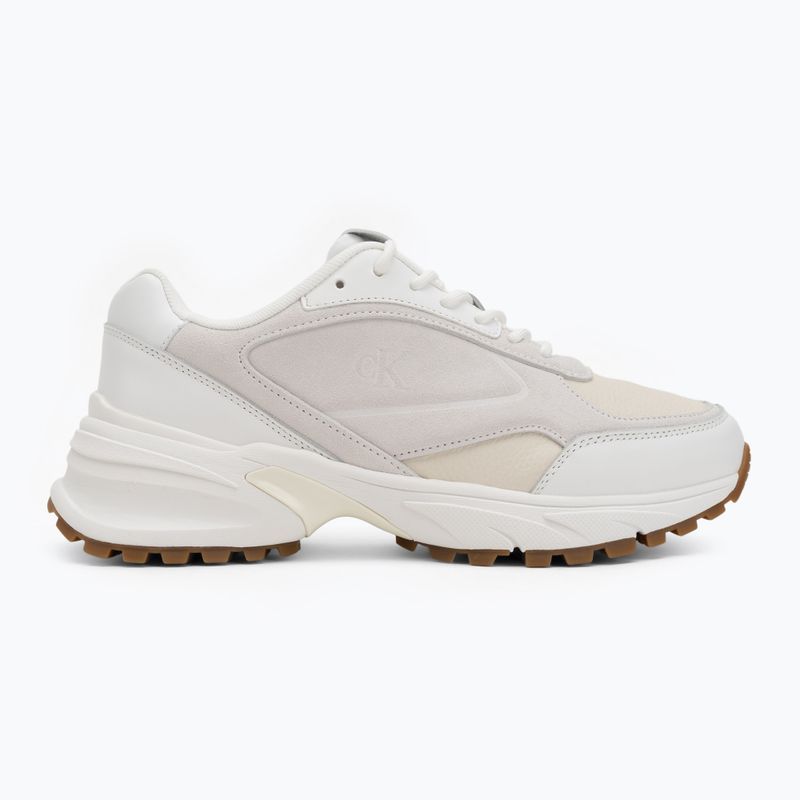 Vyriški batai Calvin Klein YM0YM01289 Hike Runner HF Leather Mix bright white/creamy white/eggshell 2