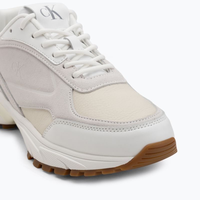 Vyriški batai Calvin Klein YM0YM01289 Hike Runner HF Leather Mix bright white/creamy white/eggshell 7