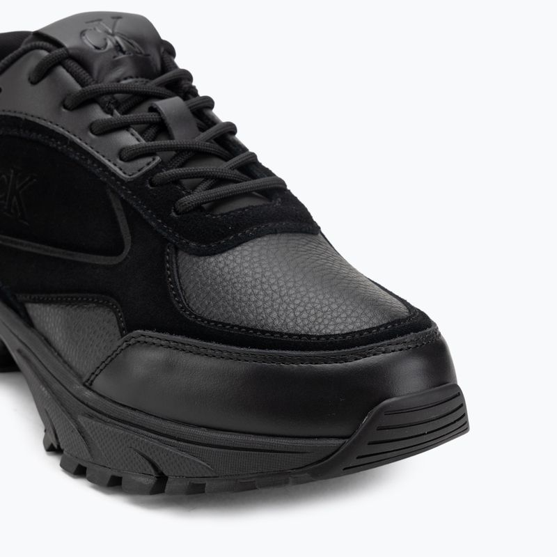 Vyriški batai Calvin Klein YM0YM01289 Hike Runner HF Leather Mix triple black 7