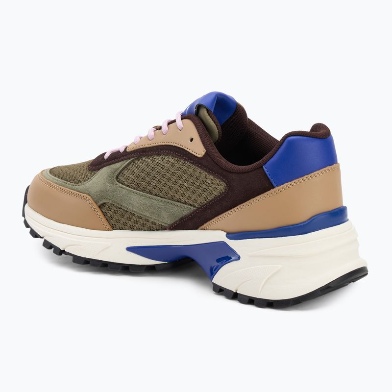 Vyriški batai Calvin Klein YM0YM01379 Hike Runner Mesh MIX cumin/burnt out/khaki/purple blue 3