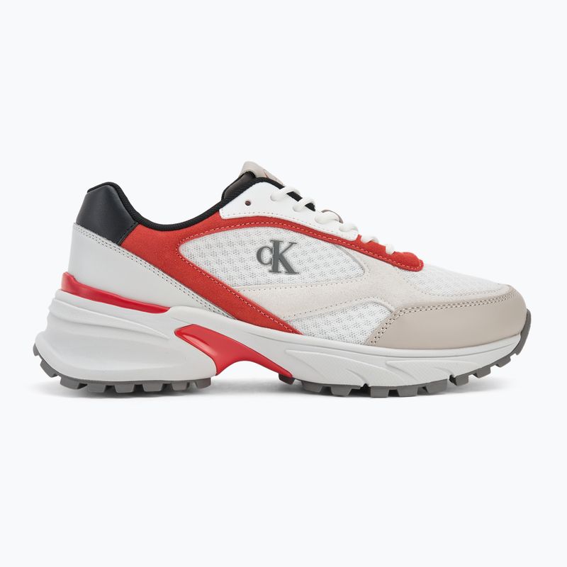 Vyriški batai Calvin Klein YM0YM01379 Hike Runner Mesh MIX bright white/grey/flame scarlet 2