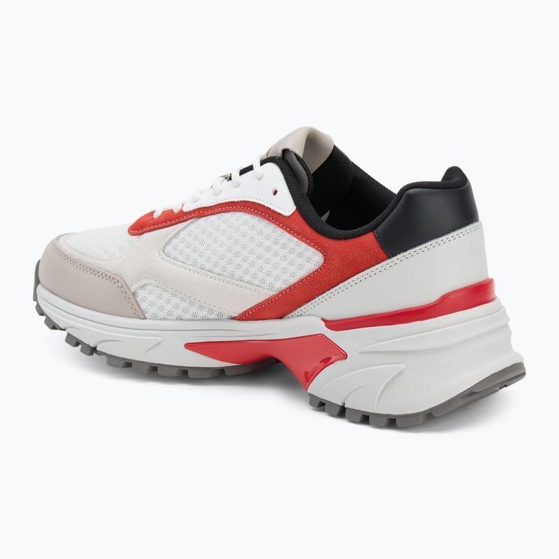 Vyriški batai Calvin Klein YM0YM01379 Hike Runner Mesh MIX bright white/grey/flame scarlet 3