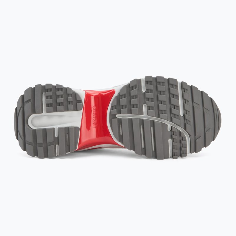 Vyriški batai Calvin Klein YM0YM01379 Hike Runner Mesh MIX bright white/grey/flame scarlet 4