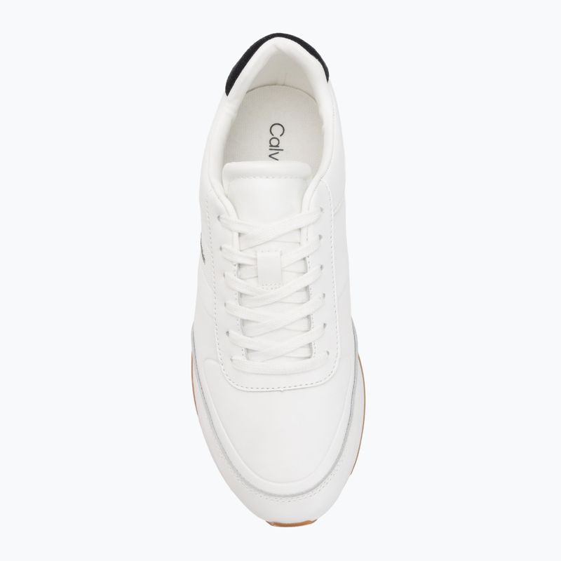 Vyriški batai Calvin Klein YM0YM01381 Retro Runner Leather Tape bright white/black/gum 5
