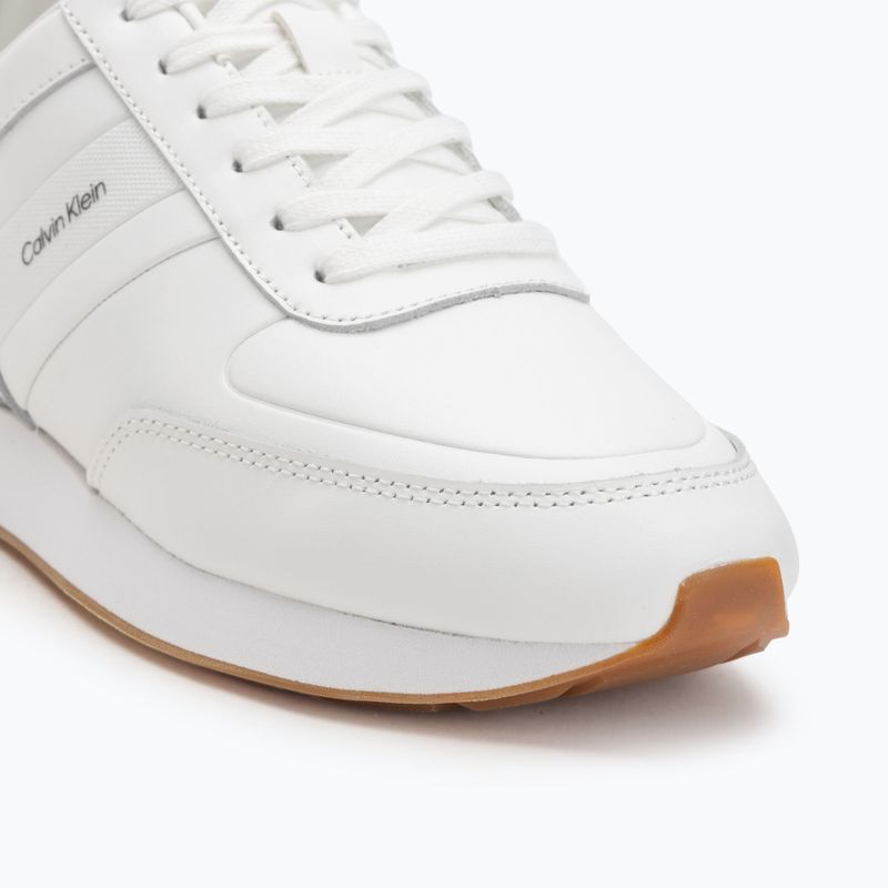 Vyriški batai Calvin Klein YM0YM01381 Retro Runner Leather Tape bright white/black/gum 7