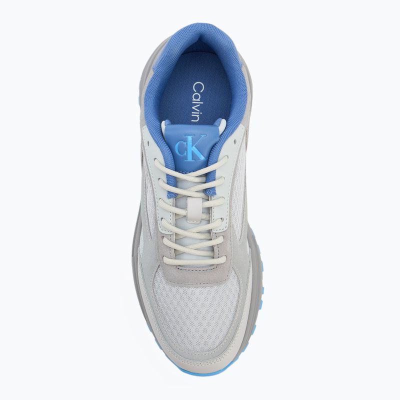 Vyriški batai Calvin Klein YM0YM01379 Hike Runner Mesh MIX oyster mushroom/grey/pale blue 5