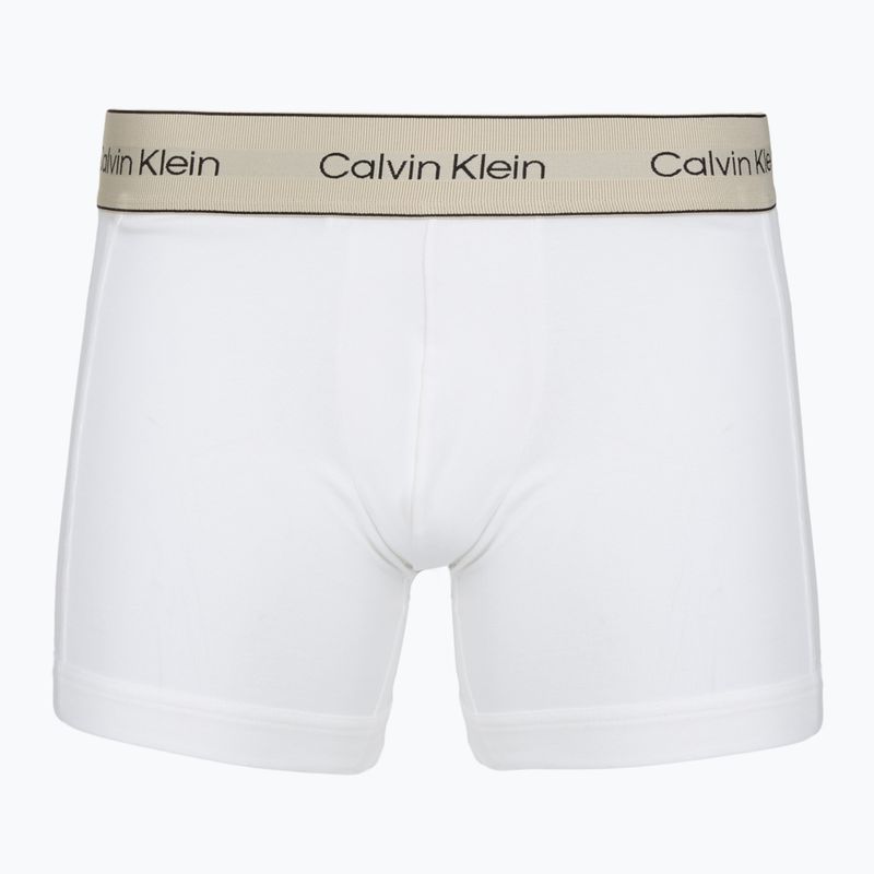 Vyriškos trumpikės Calvin Klein LV00NB4447 Brief 3 pairs oyster gray/grey heather/white 2