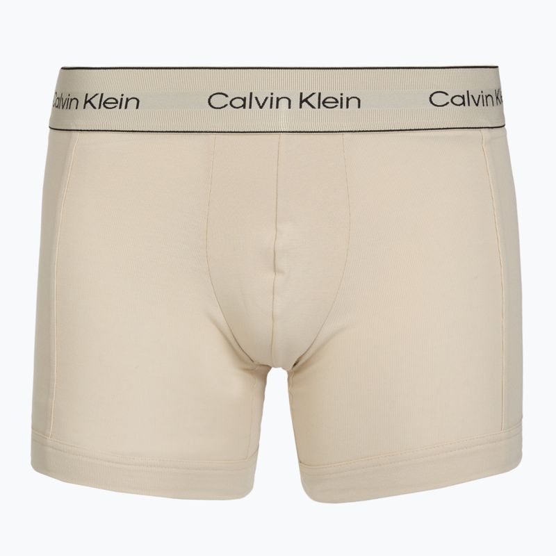 Vyriškos trumpikės Calvin Klein LV00NB4447 Brief 3 pairs oyster gray/grey heather/white 6