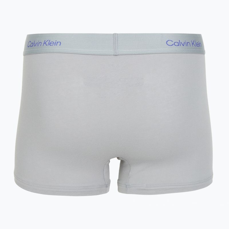 Trumpikės Calvin Klein LV00NB4476 Trunk 3 poros greatest grey/ponderosa pine/iridescentis 3