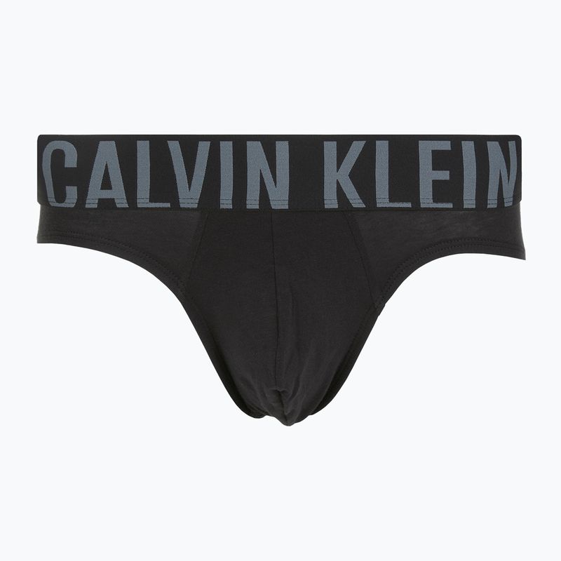 Vyriškos kelnaitės Calvin Klein 000NB3607A Hip Brief 3 poros black bodies/turbulence/white/iridescent 3