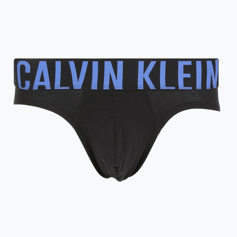 Vyriškos kelnaitės Calvin Klein 000NB3607A Hip Brief 3 poros black bodies/turbulence/white/iridescent 4