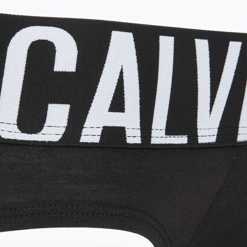 Vyriškos kelnaitės Calvin Klein 000NB3607A Hip Brief 3 poros black bodies/turbulence/white/iridescent 6