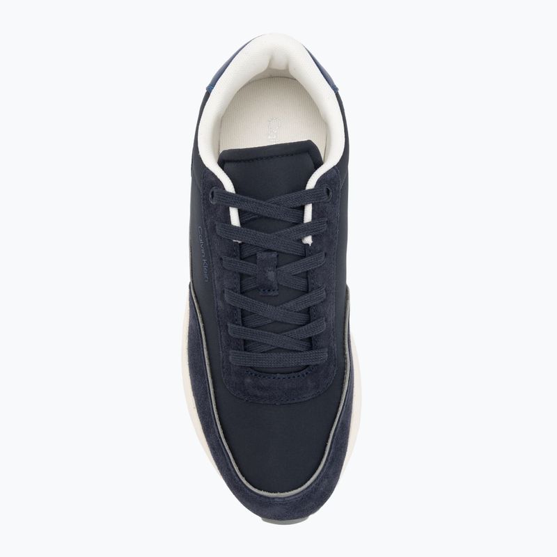 Vyriški batai Calvin Klein HM0HM01714 Low Top Lace Up Repreve Mix navy/granite road/cobalt 5