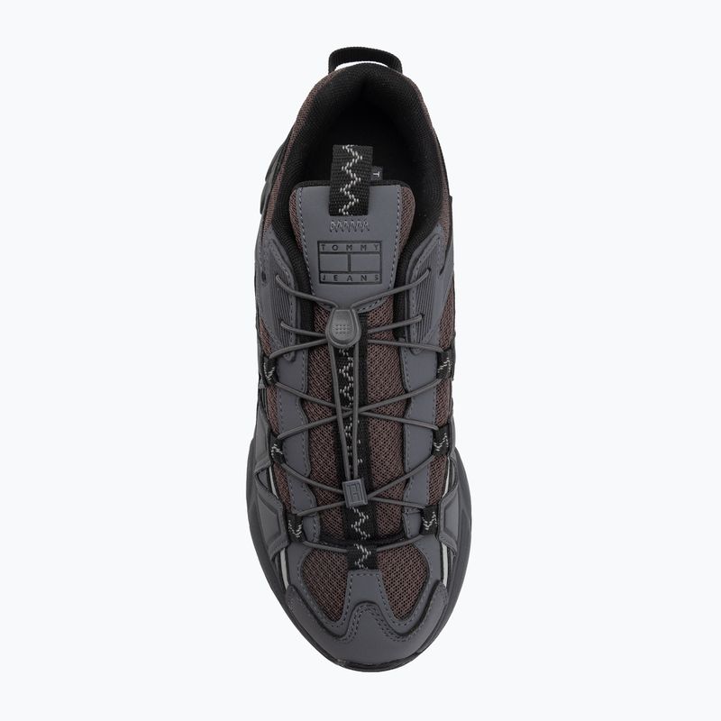 Vyriški batai Tommy Jeans Outdoor Runner washed black/black walnut 5