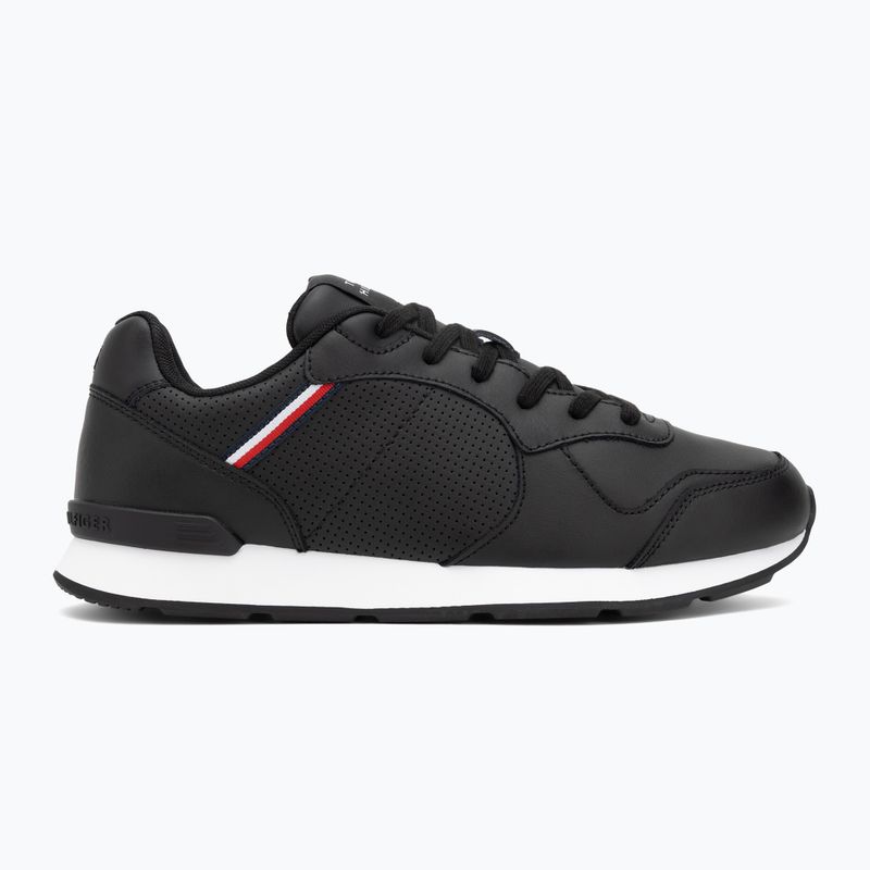 Vyriški batai Tommy Hilfiger Runner Icon Leather black 2