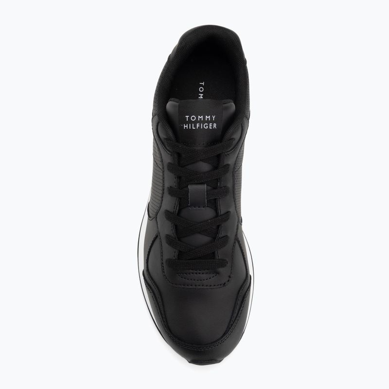Vyriški batai Tommy Hilfiger Runner Icon Leather black 5