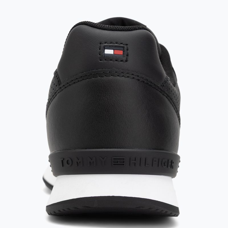 Vyriški batai Tommy Hilfiger Runner Icon Leather black 6