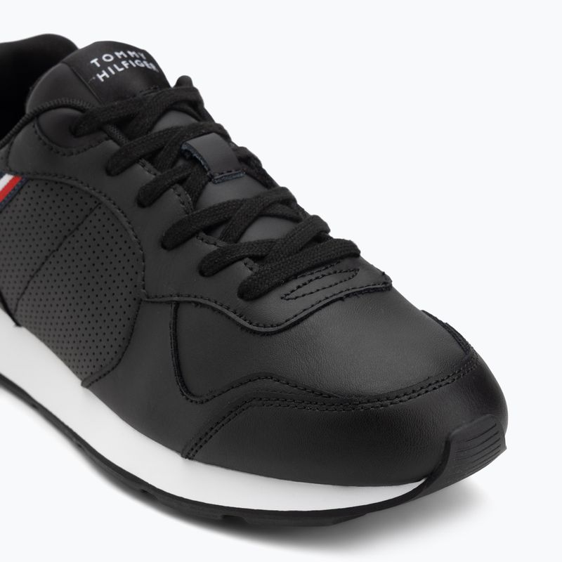 Vyriški batai Tommy Hilfiger Runner Icon Leather black 7