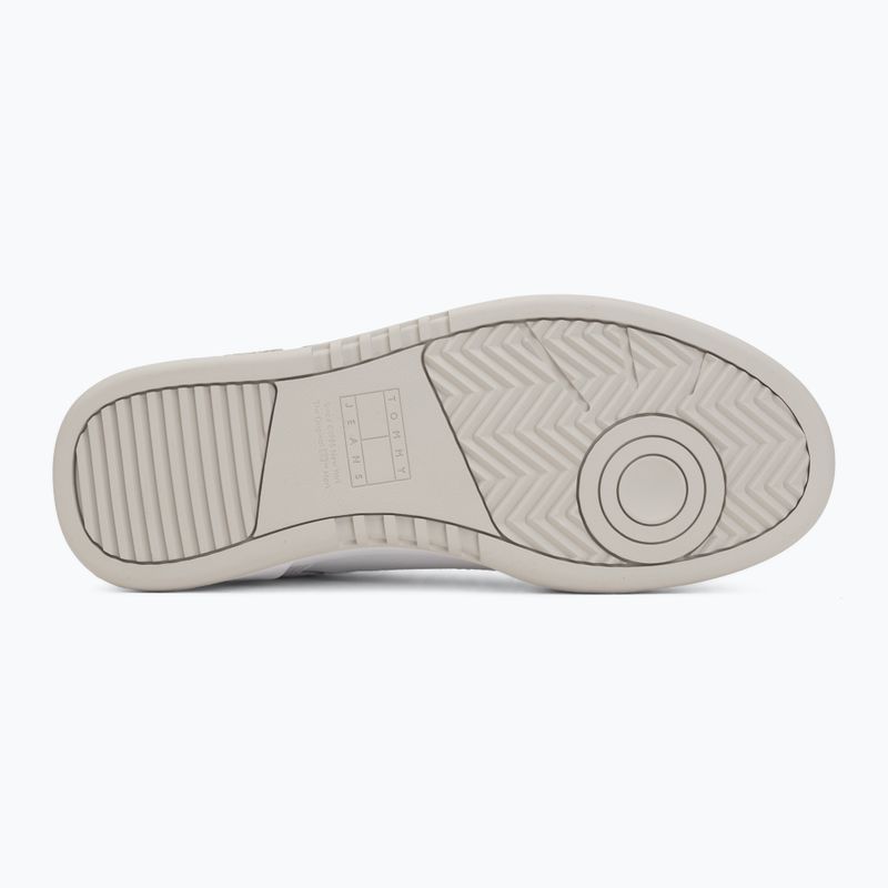 Vyriški batai Tommy Jeans Cupsole Leather white 4