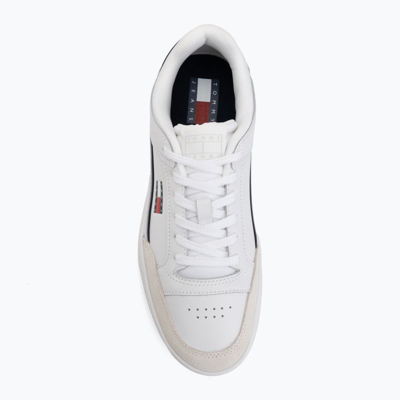 Vyriški batai Tommy Jeans Cupsole Leather white 5