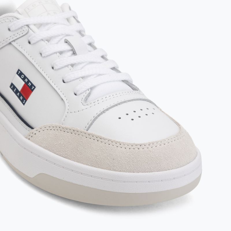Vyriški batai Tommy Jeans Cupsole Leather white 7