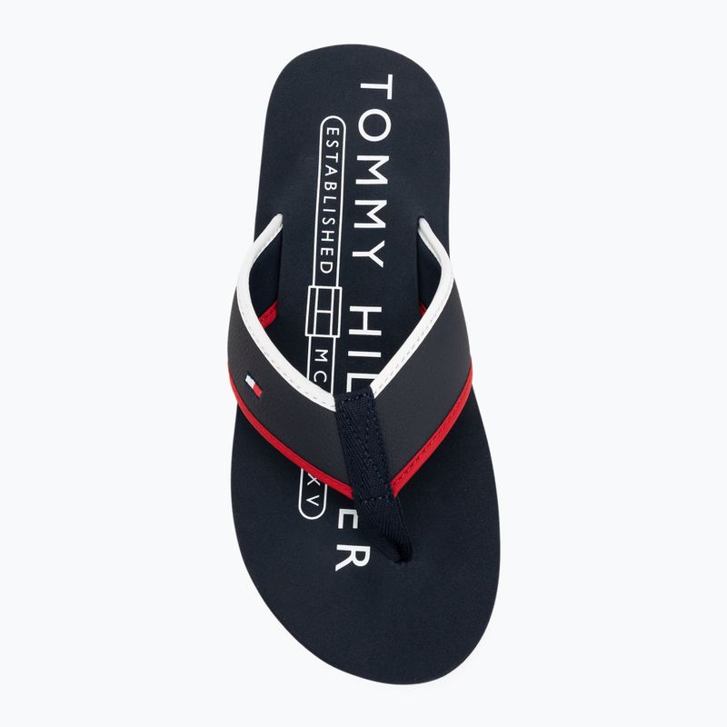 Vyriškos šlepetės Tommy Hilfiger Tumble Beach desert sky 5