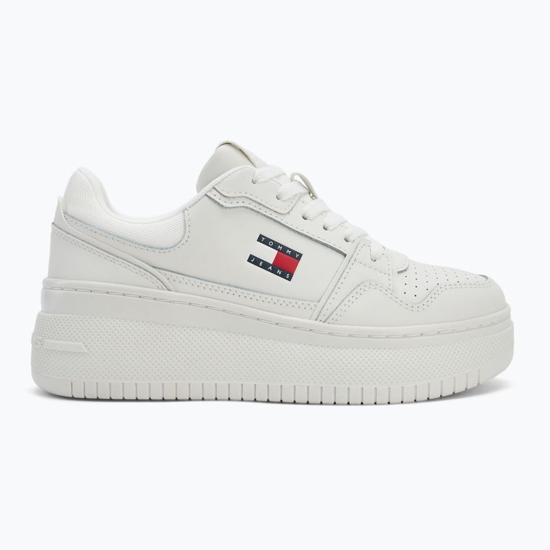 Tommy Jeans Retro Basket Flatform ecru moteriški batai 2