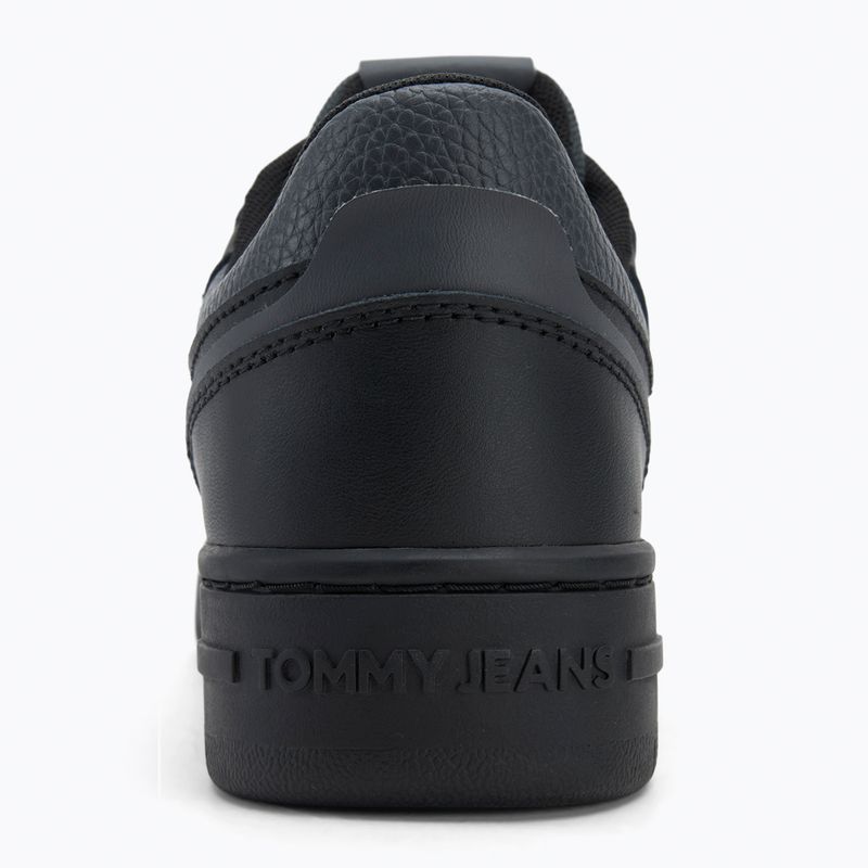 Moterų Tommy Jeans Retro krepšinio sportbačiai black 6