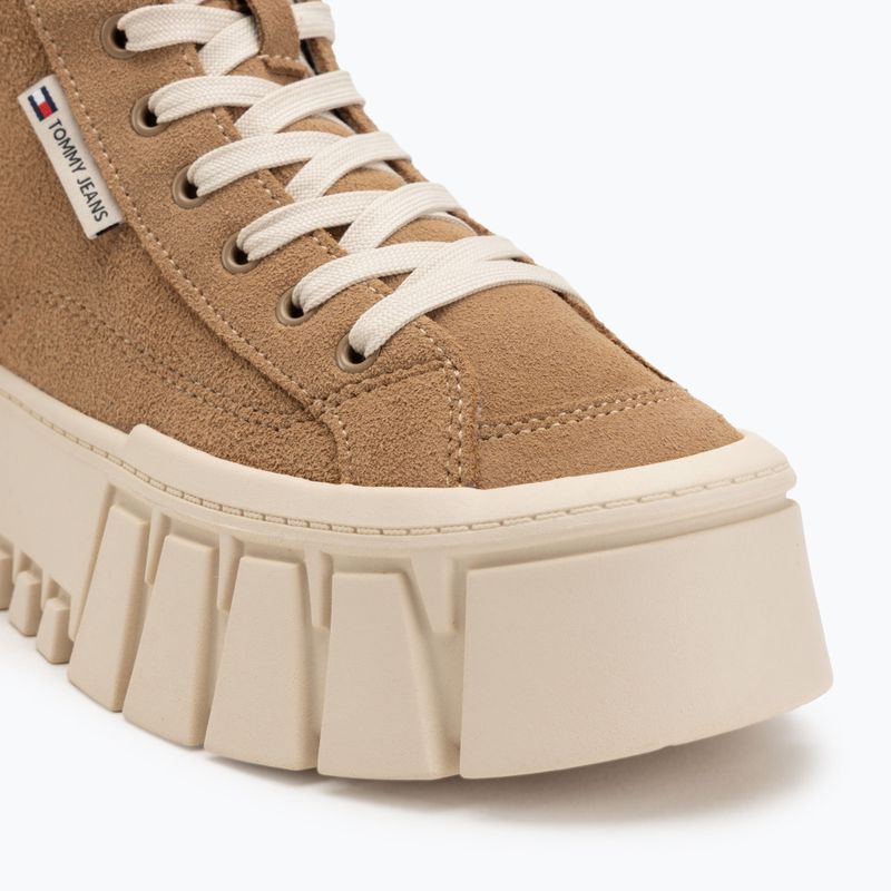 Tommy Jeans moteriški batai Vulc Flatform Suede Wl bronze twist 7