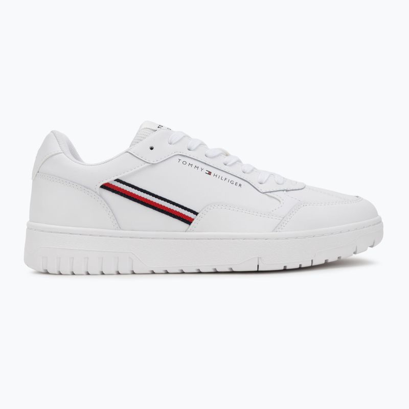 Vyriški batai Tommy Hilfiger Basket Core Stripes white 2