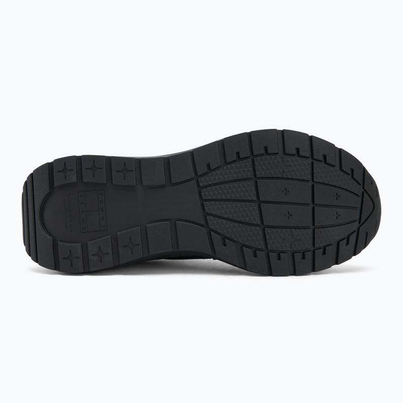 Tommy Jeans vyriški batai Runner Leather black 4