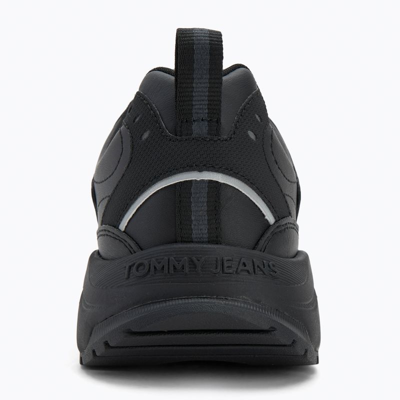 Tommy Jeans vyriški batai Runner Leather black 6
