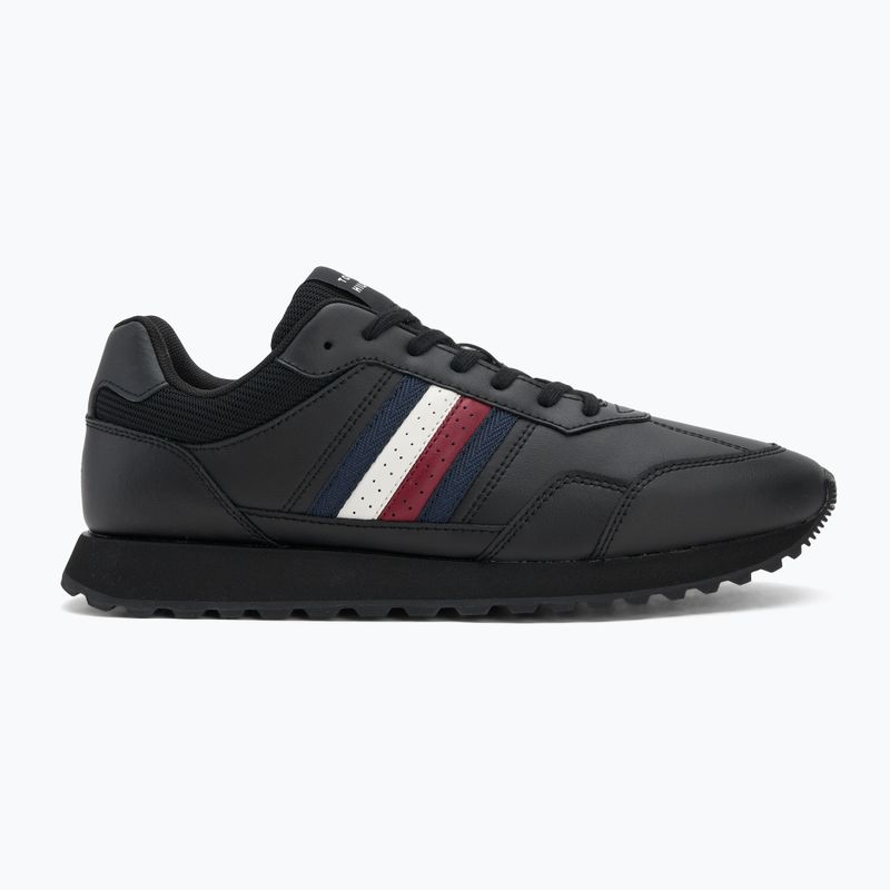 Vyriški batai Tommy Hilfiger New Runner Eva Lth Stripes juodi 2