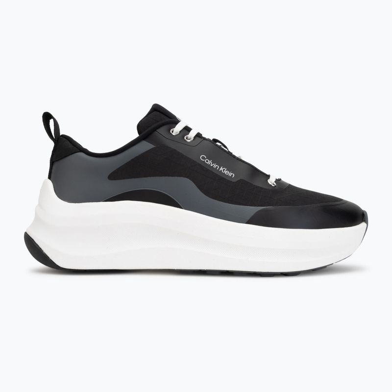 Moteriški batai Calvin Klein YW0YW02077 Chunky Runner Laceup Mix Aop black/coal 2