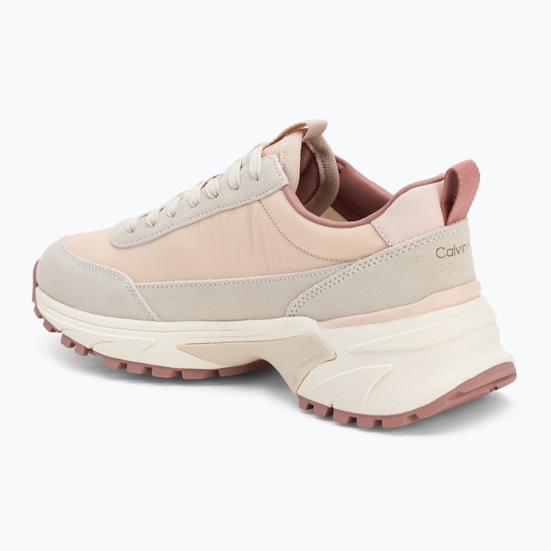 Moteriški batai Calvin Klein YW0YW02075 Hike Runner Mg Nylon Mix whisper pink/dark ecru/dusty rose 3