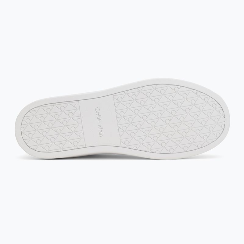 Vyriški batai Calvin Klein YM0YM01435 Classic Cupsole Laceup Leather bright white/navy 4