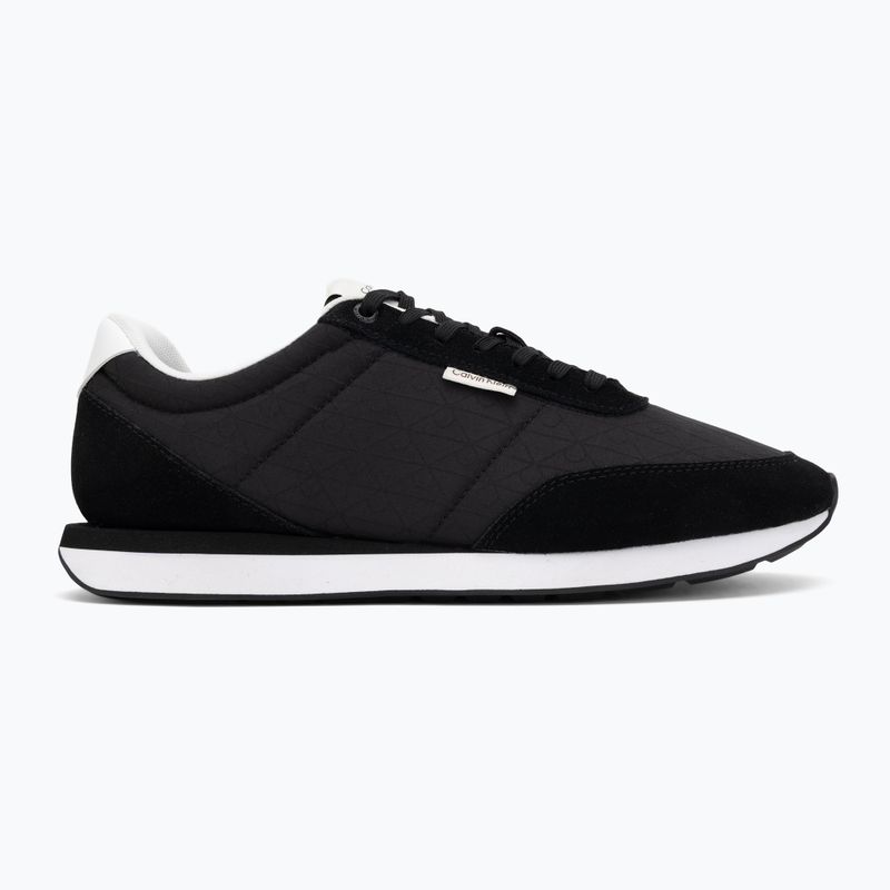 Vyriški batai Calvin Klein HM0HM02140 Retro Runner Ripstop Aop black/bright white 2