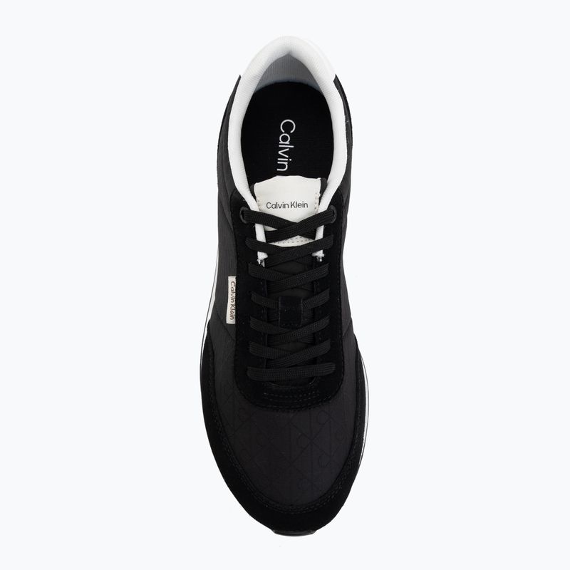 Vyriški batai Calvin Klein HM0HM02140 Retro Runner Ripstop Aop black/bright white 5