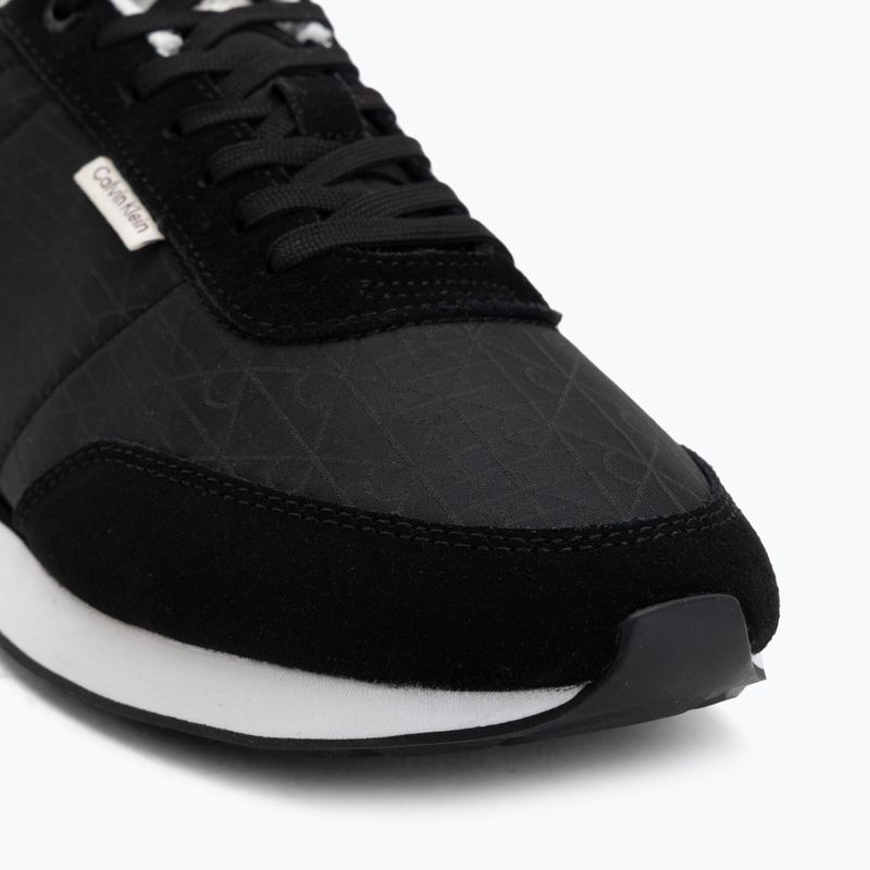 Vyriški batai Calvin Klein HM0HM02140 Retro Runner Ripstop Aop black/bright white 7