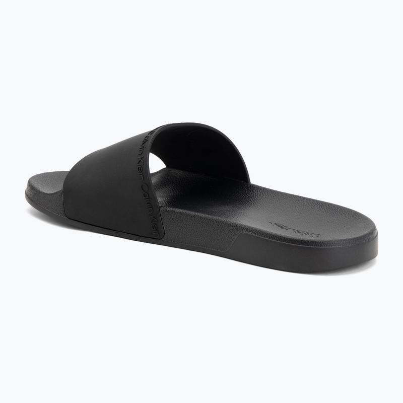 Vyriškos šlepetės Calvin Klein HM0HM02108 Ess Institutional Cv triple black 3