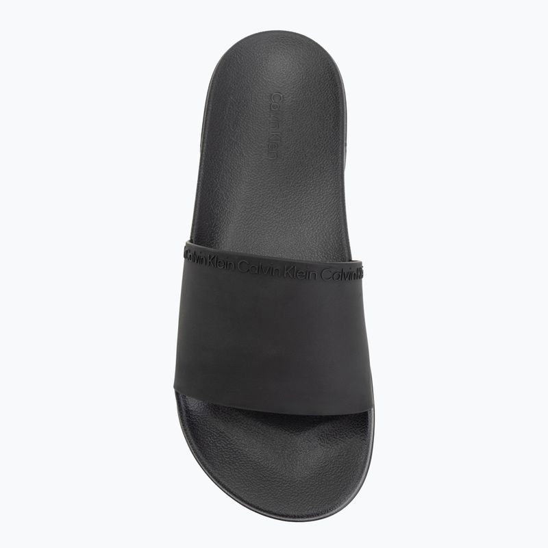 Vyriškos šlepetės Calvin Klein HM0HM02108 Ess Institutional Cv triple black 5